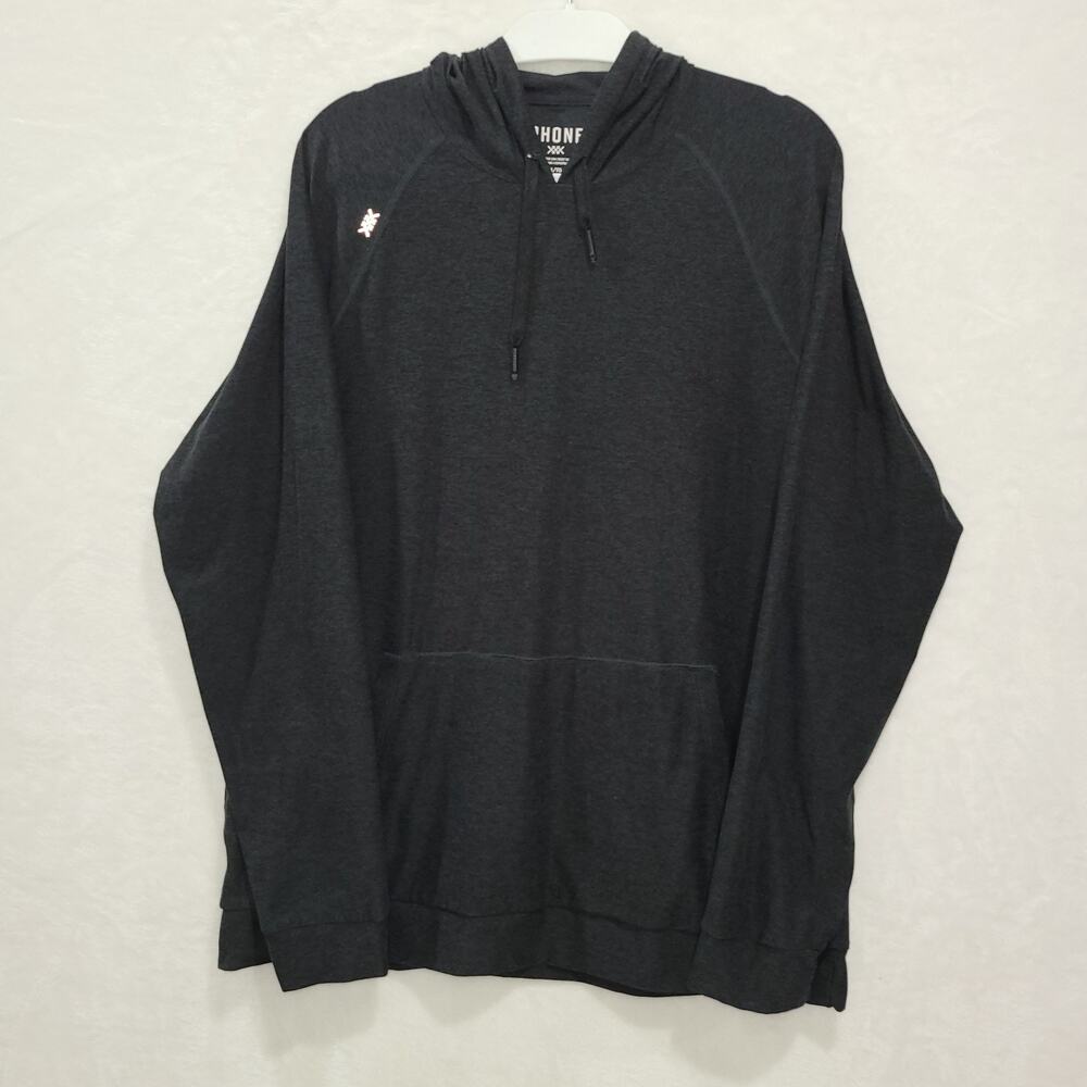 Rhone Atmosphere Midweight Performance Hoodie Sweatshirt Mens XL True Black Golf